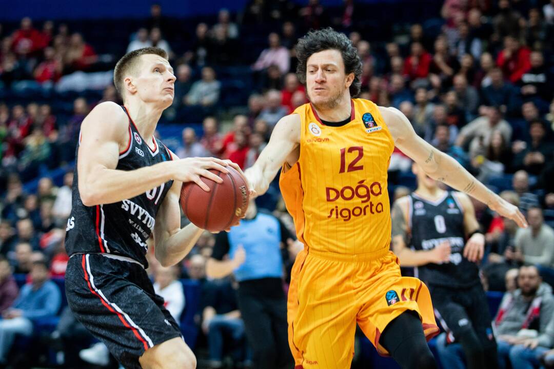 Europos taurė: „Rytas“ – „Galatasaray“ 83:75