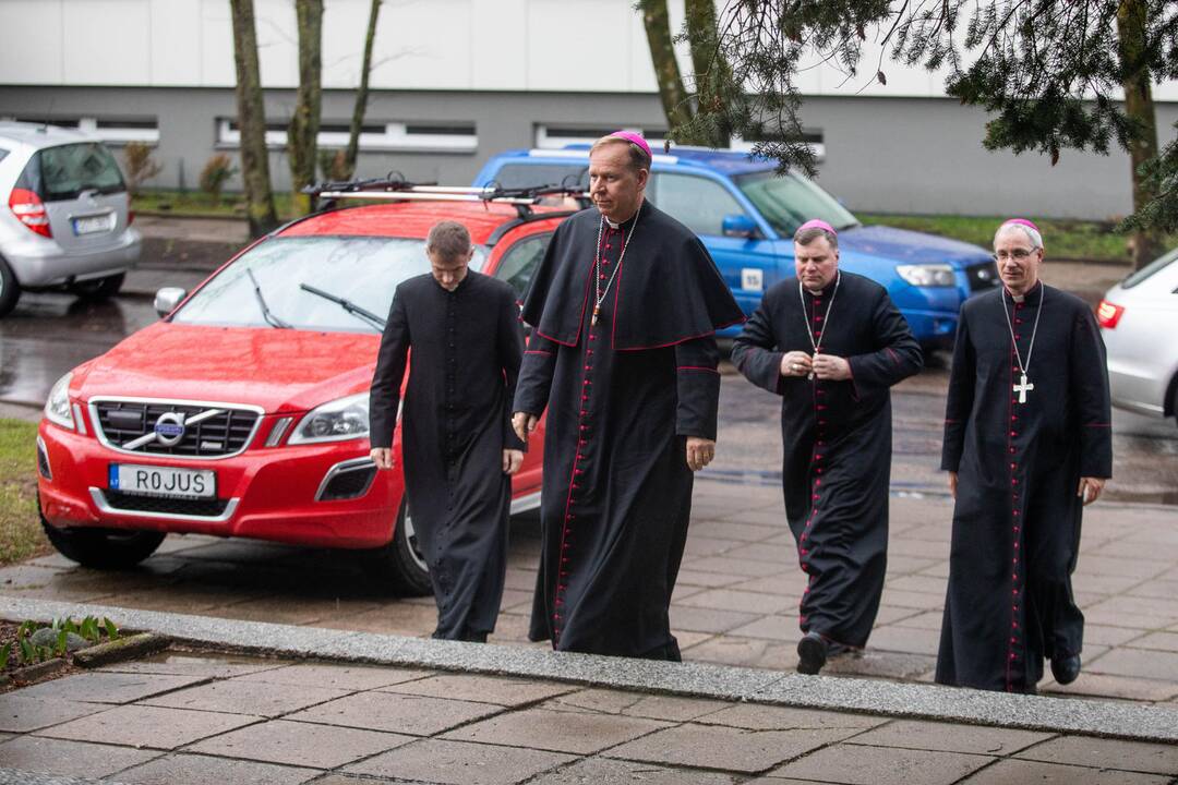 Vilniaus kompozitorių namų salėje atsisveikinimas su G. Ručyte-Landsbergiene