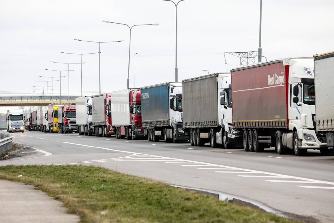 Vilkikų eilės Lietuvos pasienyje su Lenkija