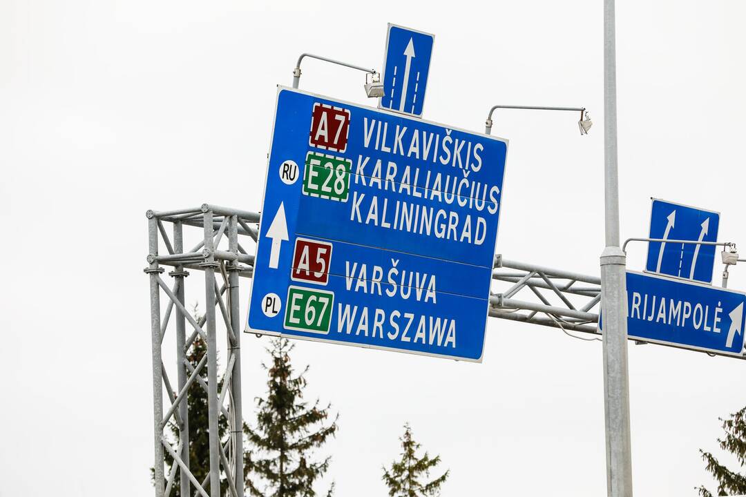 Vilkikų eilės Lietuvos pasienyje su Lenkija