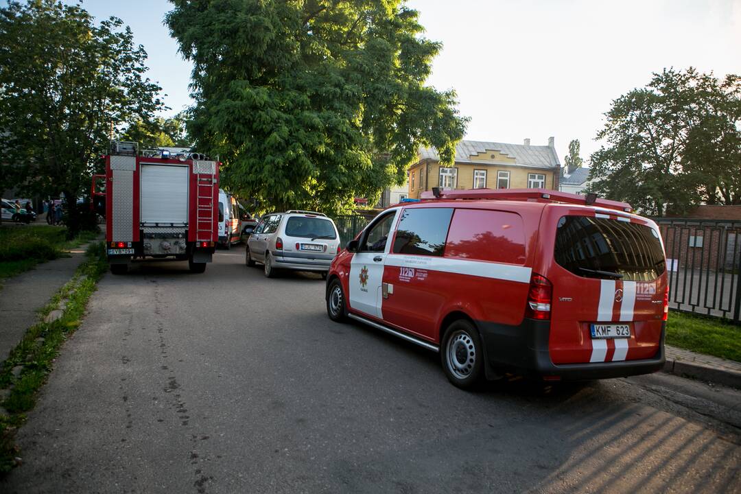 Tragiškas gaisras Sodų gatvėje