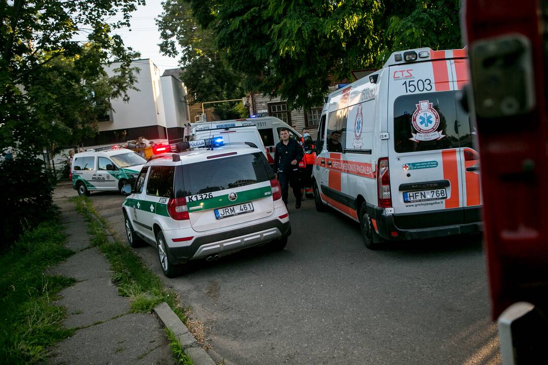 Tragiškas gaisras Sodų gatvėje