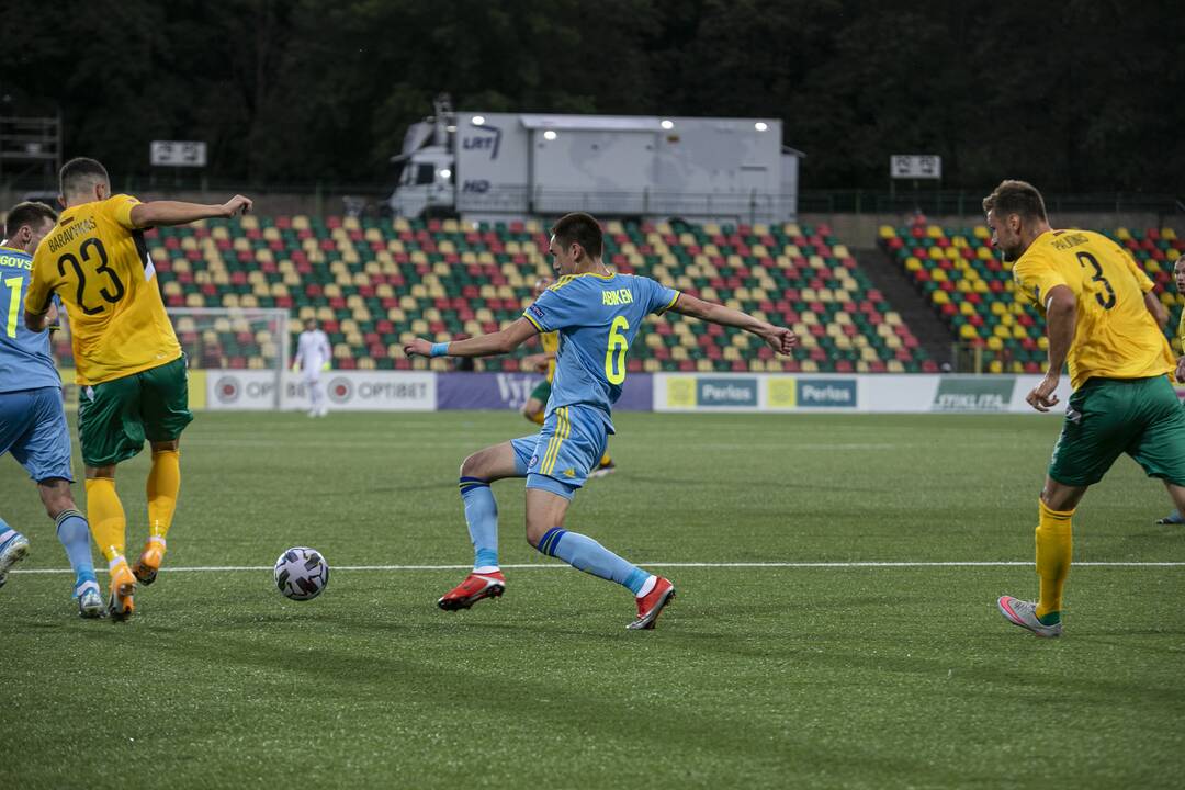 UEFA Tautų lyga: Lietuva – Kazachstanas 0:2