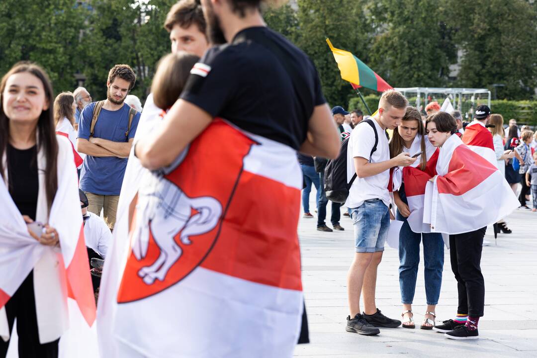  Baltarusijos demokratinės opozicijos palaikymo akcija „Vieni metai po revoliucijos“