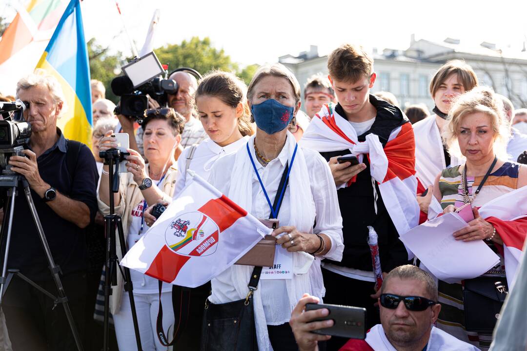  Baltarusijos demokratinės opozicijos palaikymo akcija „Vieni metai po revoliucijos“