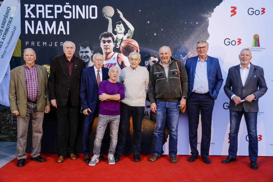 Dokumentikos ciklo „Krepšinio namai“ premjera