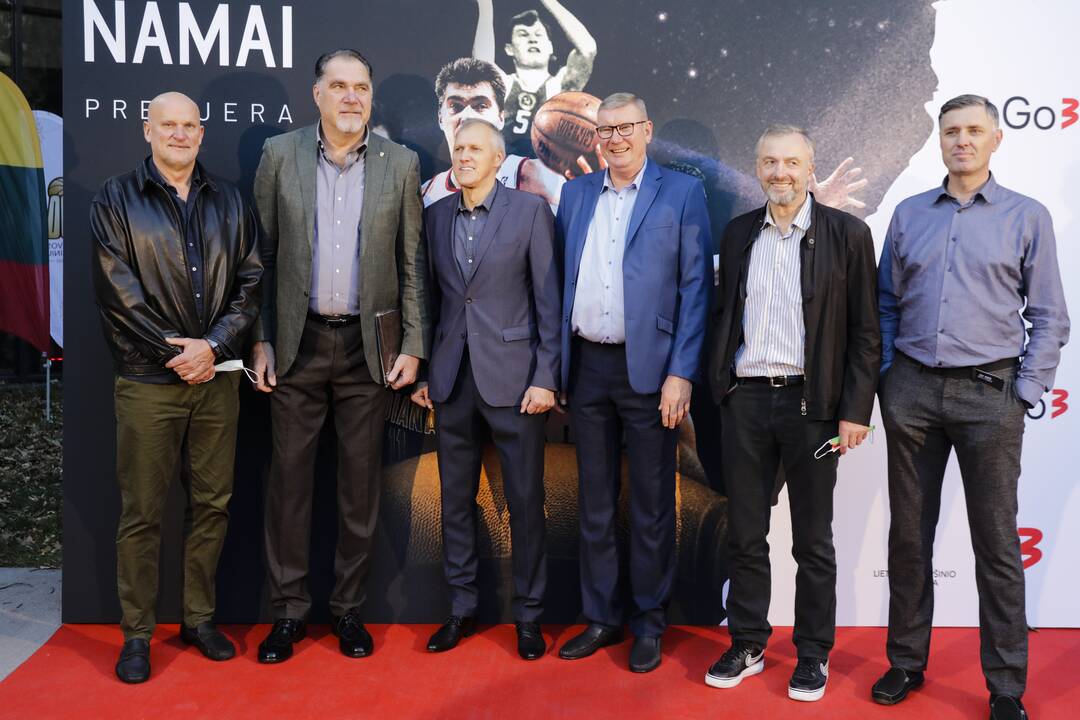 Dokumentikos ciklo „Krepšinio namai“ premjera