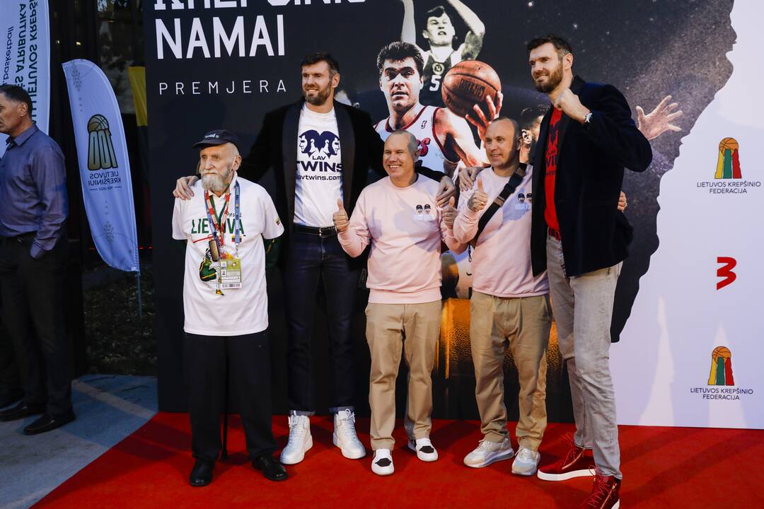 Dokumentikos ciklo „Krepšinio namai“ premjera