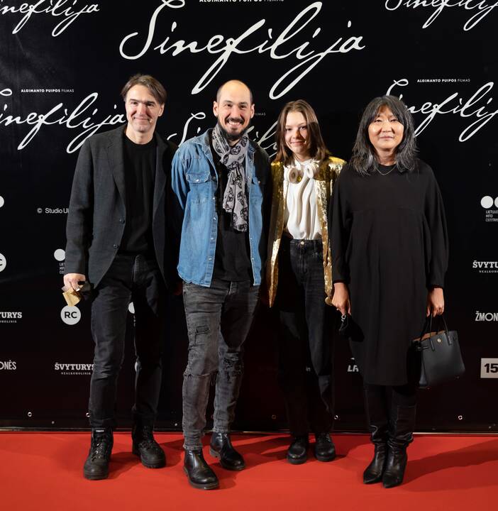 A. Puipos filmo „Sinefilija“ premjera