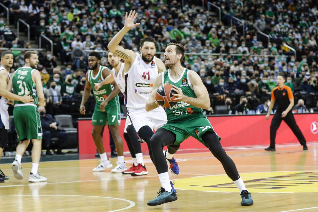 Eurolyga: Kauno „Žalgiris“ – Maskvos CSKA