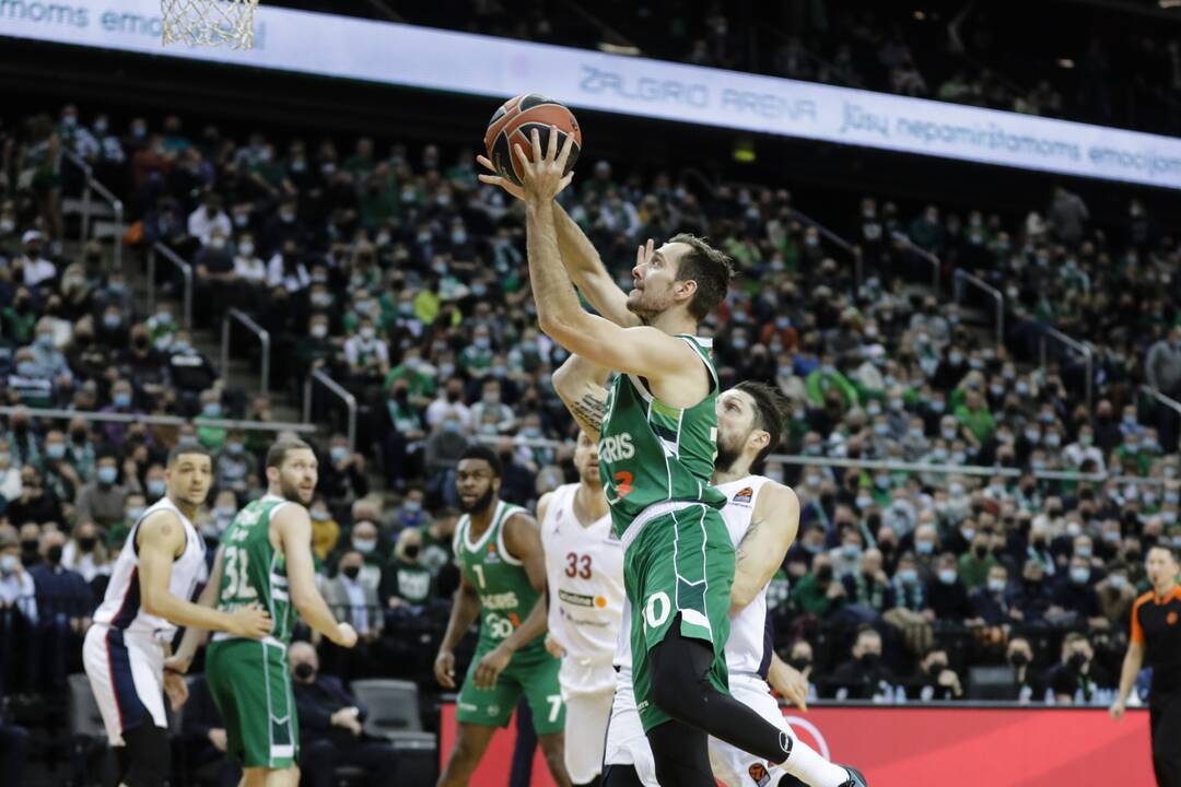 Eurolyga: Kauno „Žalgiris“ – Maskvos CSKA