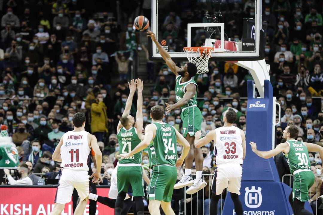 Eurolyga: Kauno „Žalgiris“ – Maskvos CSKA