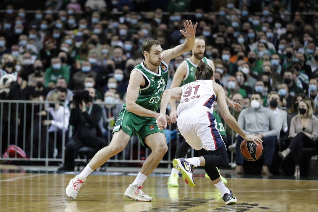 Eurolyga: Kauno „Žalgiris“ – Maskvos CSKA