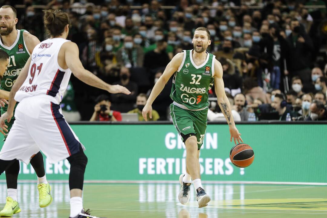 Eurolyga: Kauno „Žalgiris“ – Maskvos CSKA