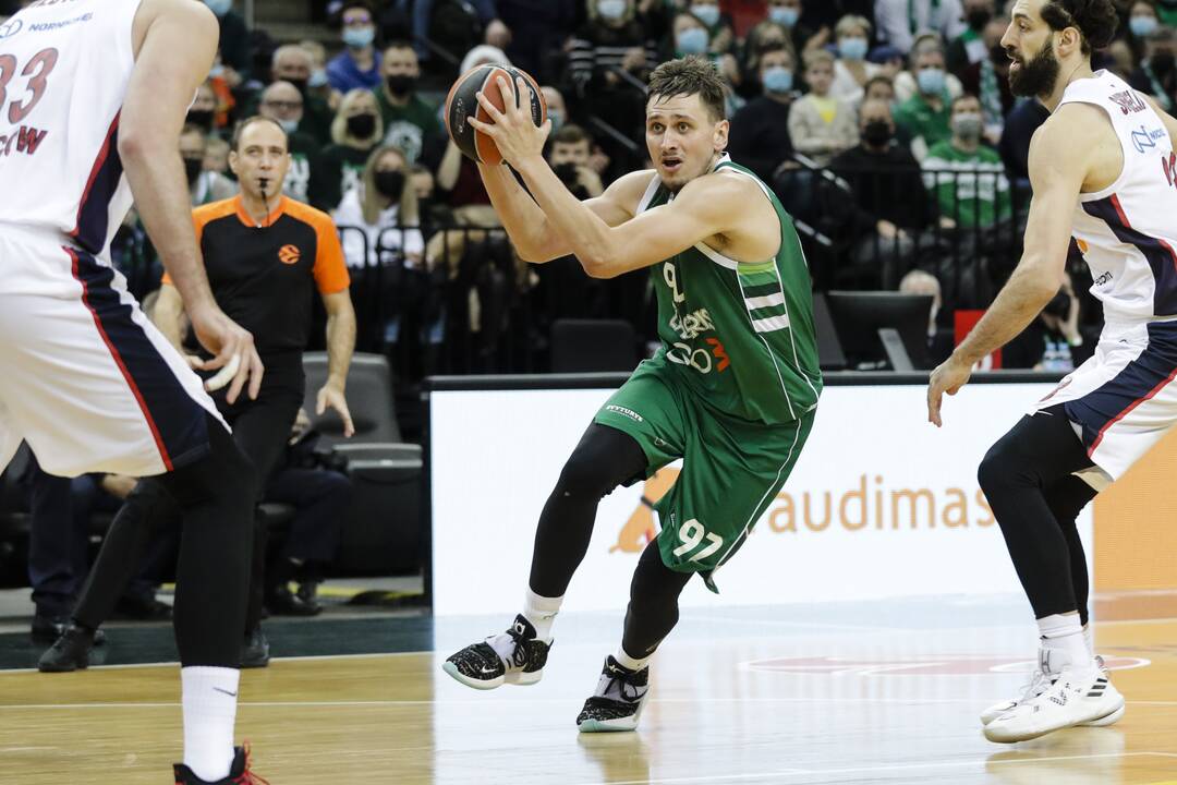 Eurolyga: Kauno „Žalgiris“ – Maskvos CSKA