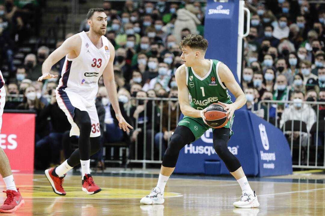 Eurolyga: Kauno „Žalgiris“ – Maskvos CSKA