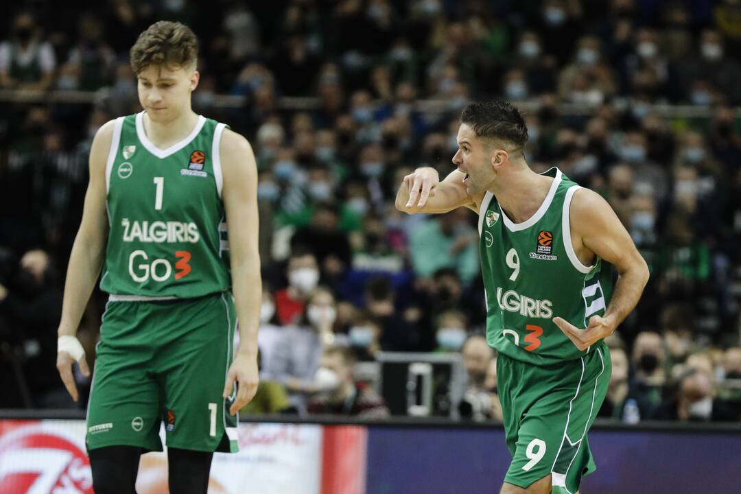 Eurolyga: Kauno „Žalgiris“ – Maskvos CSKA