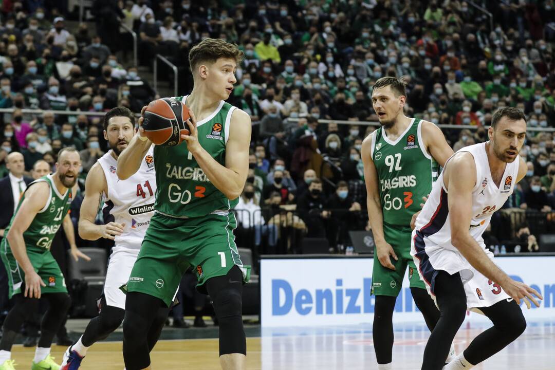 Eurolyga: Kauno „Žalgiris“ – Maskvos CSKA