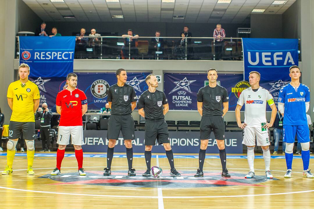 „K. Žalgiris“ – Rygos „Petrow“ 4:1 | Futsalas UEFA ČL