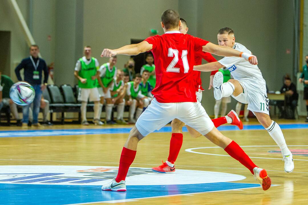 „K. Žalgiris“ – Rygos „Petrow“ 4:1 | Futsalas UEFA ČL