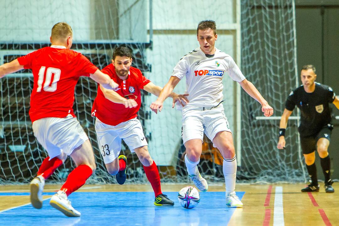 „K. Žalgiris“ – Rygos „Petrow“ 4:1 | Futsalas UEFA ČL