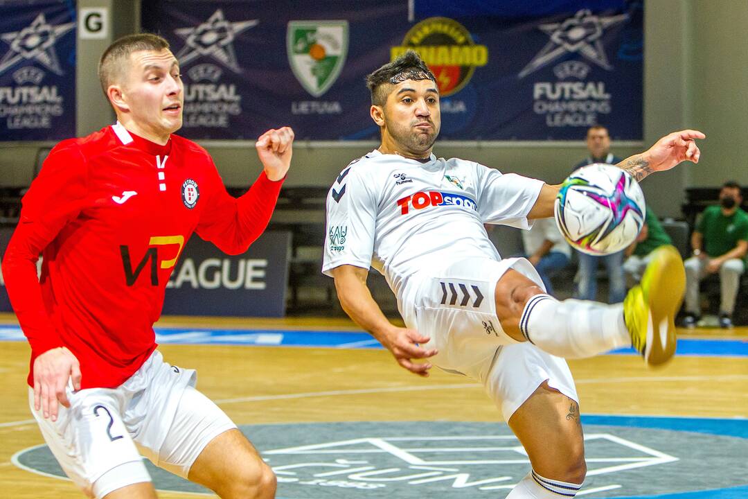 „K. Žalgiris“ – Rygos „Petrow“ 4:1 | Futsalas UEFA ČL