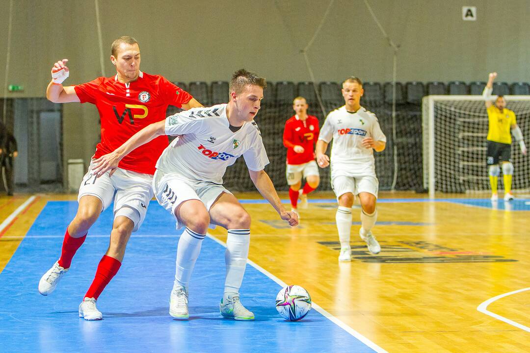„K. Žalgiris“ – Rygos „Petrow“ 4:1 | Futsalas UEFA ČL