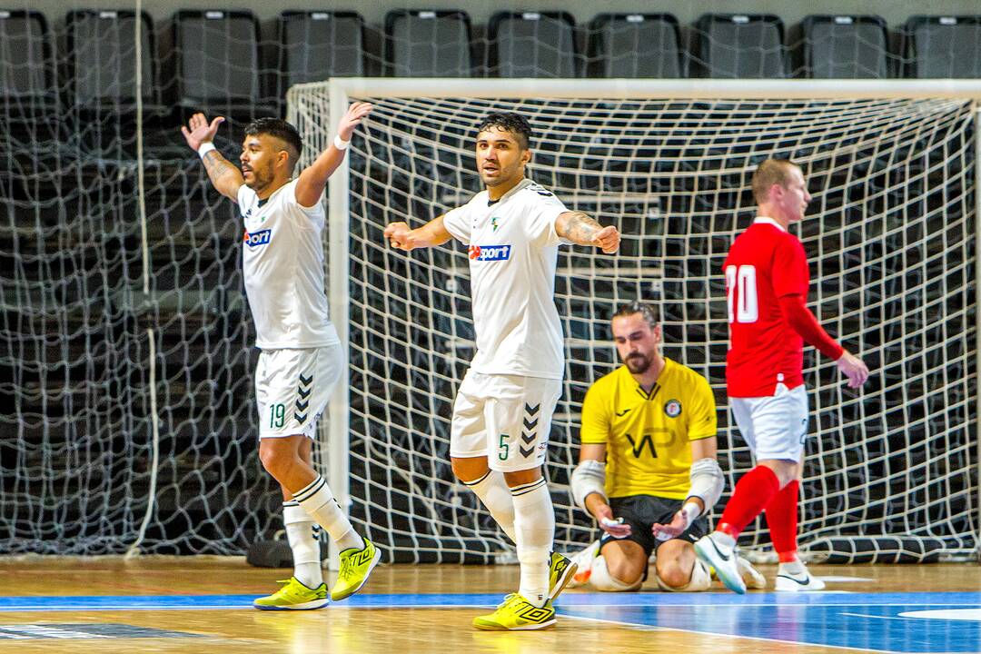 „K. Žalgiris“ – Rygos „Petrow“ 4:1 | Futsalas UEFA ČL