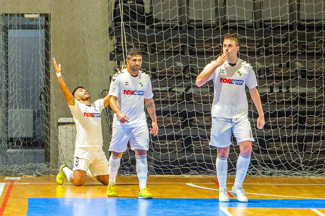 „K. Žalgiris“ – Rygos „Petrow“ 4:1 | Futsalas UEFA ČL
