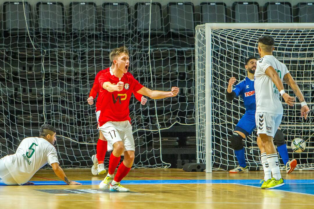 „K. Žalgiris“ – Rygos „Petrow“ 4:1 | Futsalas UEFA ČL