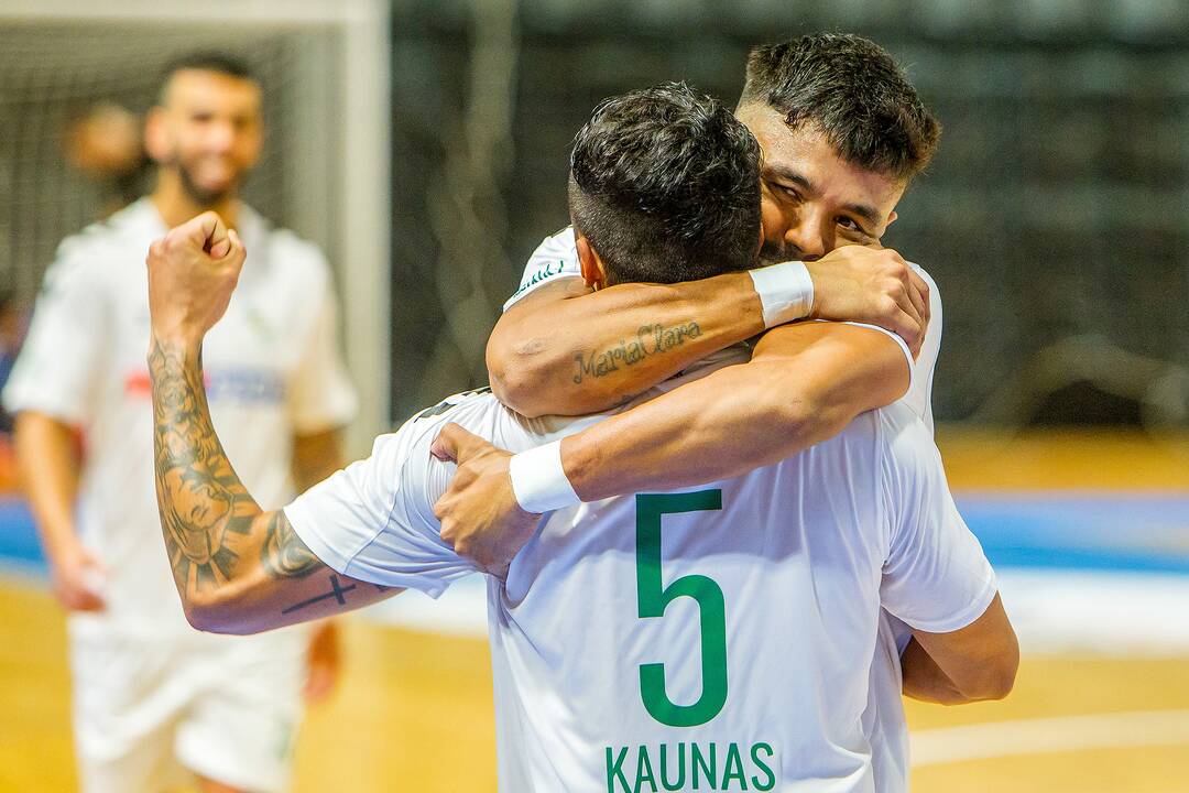 „K. Žalgiris“ – Rygos „Petrow“ 4:1 | Futsalas UEFA ČL