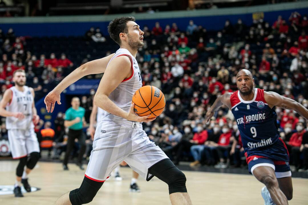 FIBA Čempionų lyga: „Rytas“ – Strasbūro IG 71:76