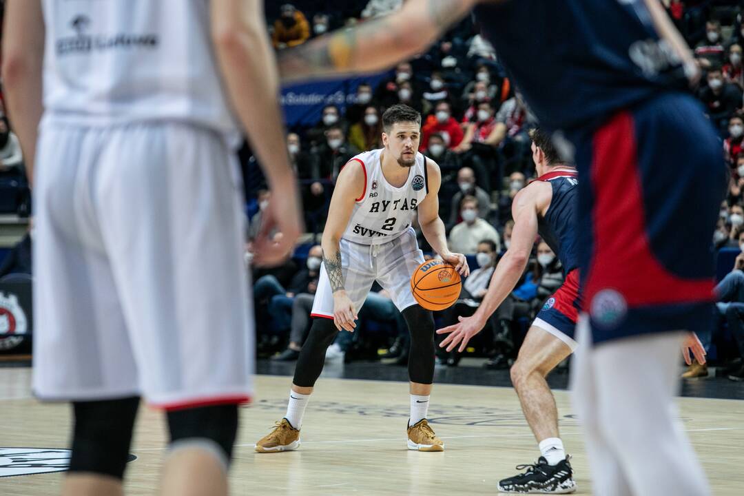 FIBA Čempionų lyga: „Rytas“ – Strasbūro IG 71:76