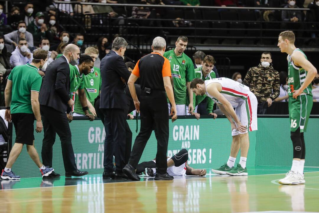 Eurolyga: Kauno „Žalgiris“ – Kazanės UNIKS 67:76