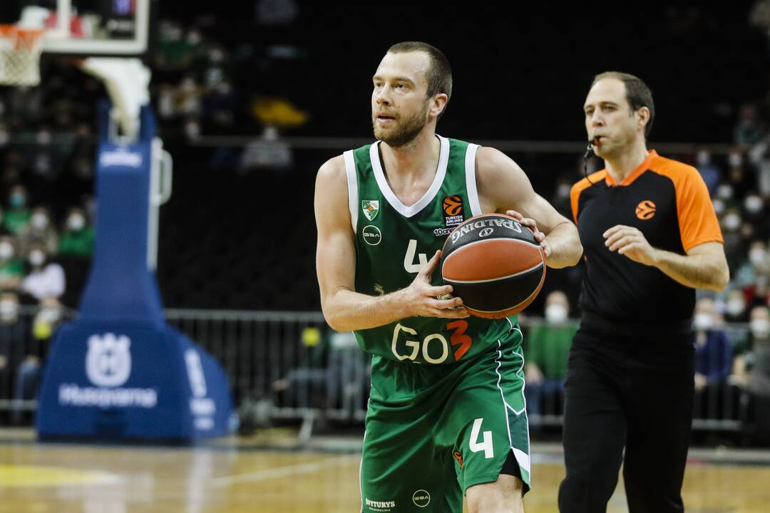 Eurolyga: Kauno „Žalgiris“ – Kazanės UNIKS 67:76