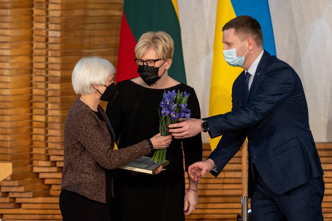 Kultūros ir meno premijų įteikimo ceremonija