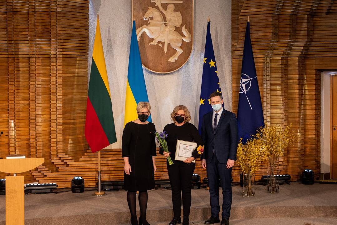 Kultūros ir meno premijų įteikimo ceremonija