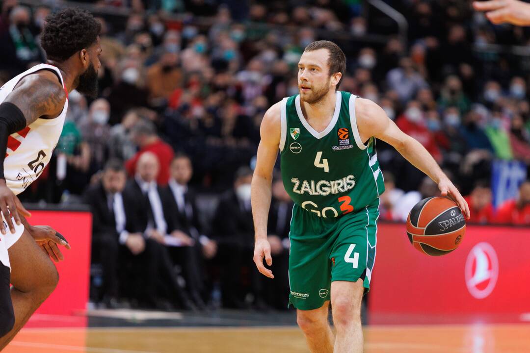 Eurolyga: Kauno „Žalgiris“ – Pirėjo „Olympiakos“ 73:84