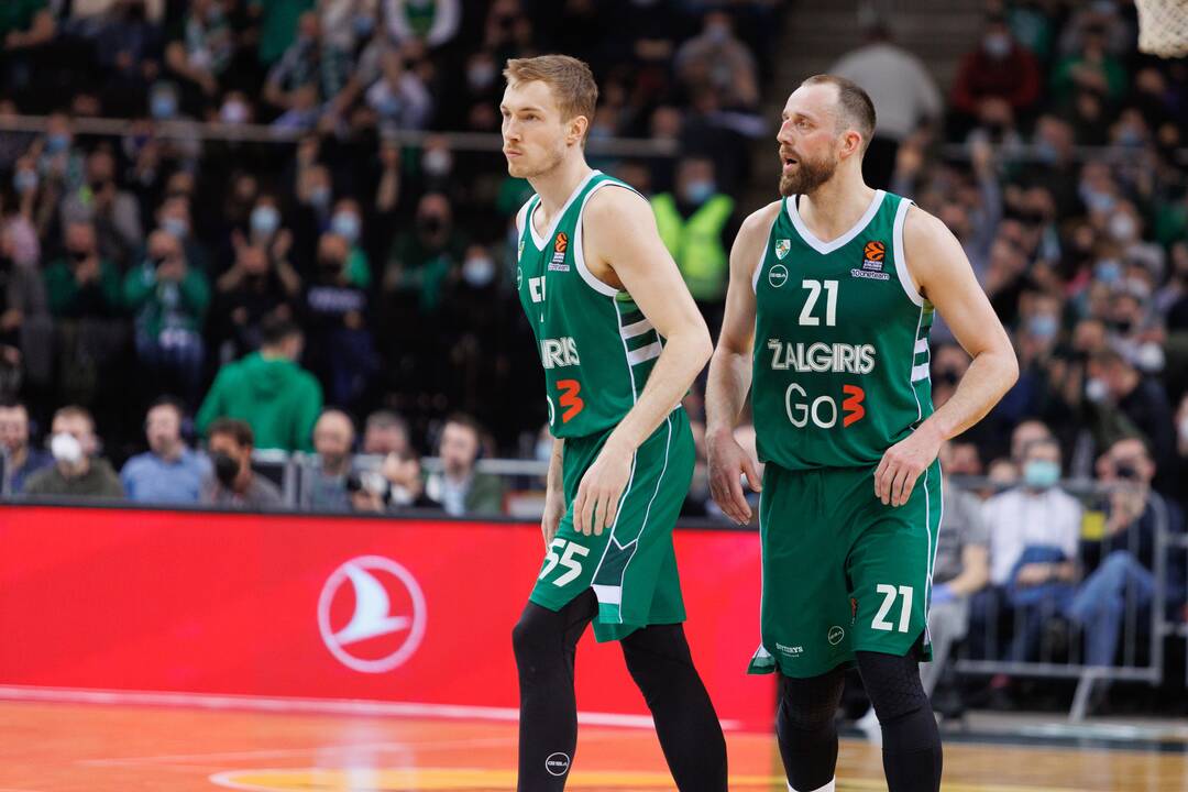 Eurolyga: Kauno „Žalgiris“ – Pirėjo „Olympiakos“ 73:84