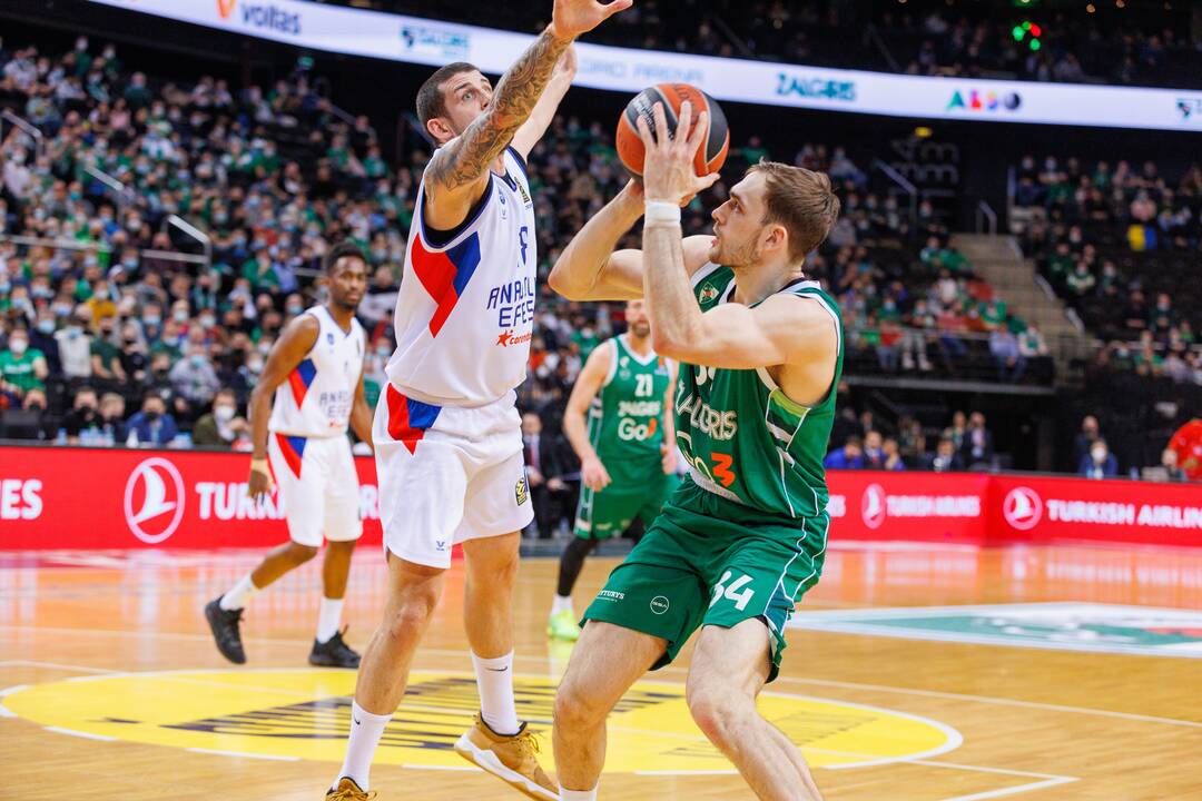 Eurolyga: Kauno „Žalgiris“ – Stambulo „Anadolu Efes“