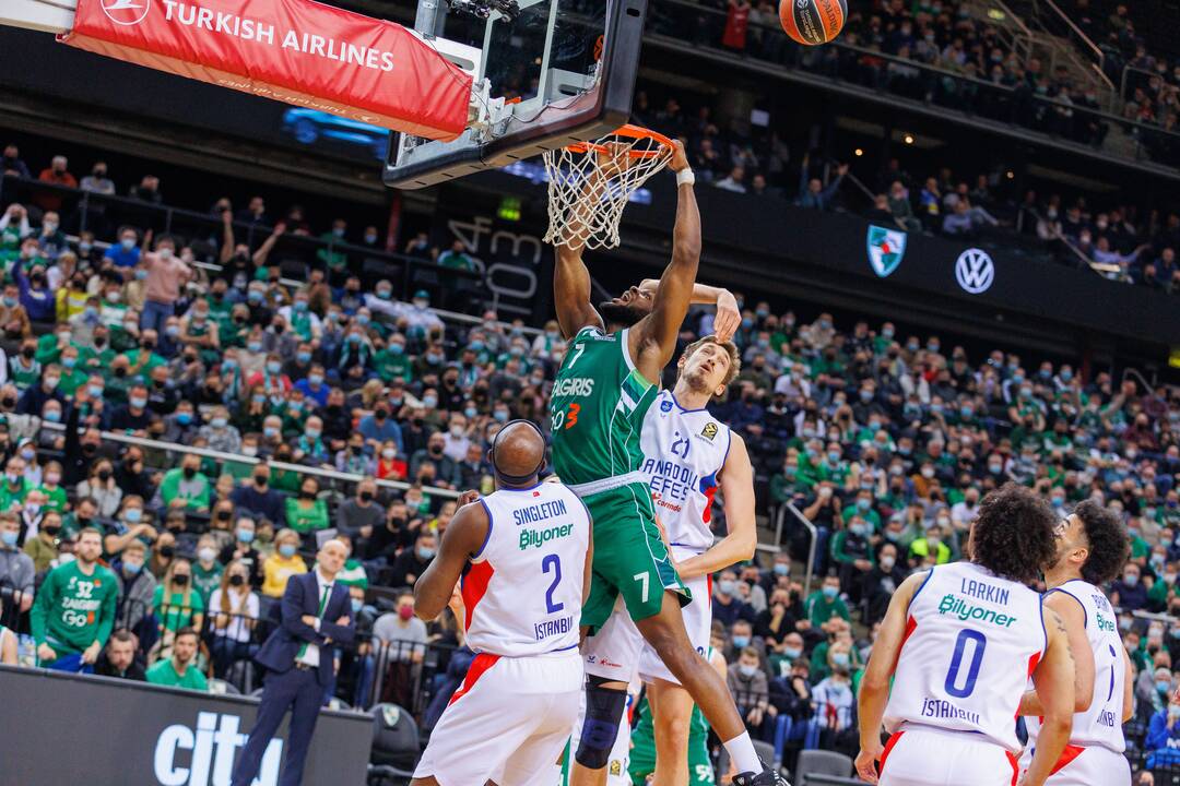 Eurolyga: Kauno „Žalgiris“ – Stambulo „Anadolu Efes“