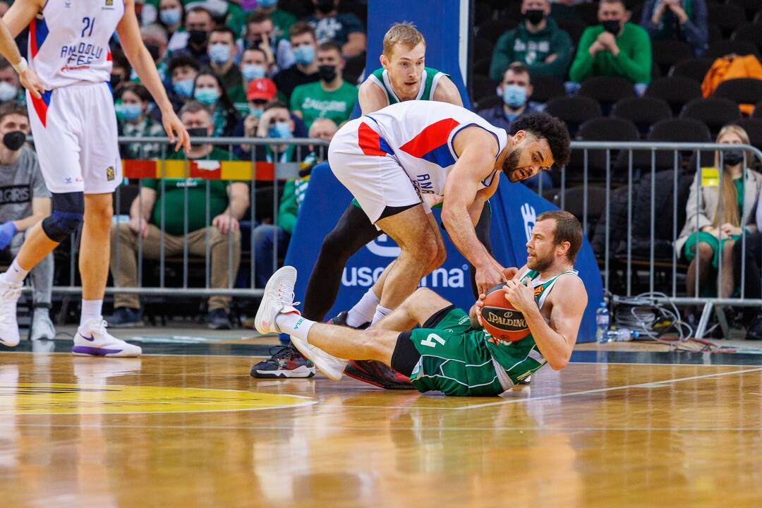 Eurolyga: Kauno „Žalgiris“ – Stambulo „Anadolu Efes“