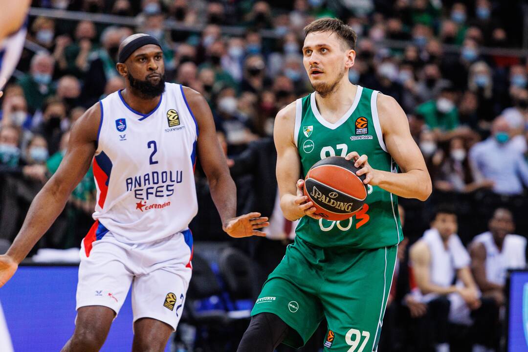 Eurolyga: Kauno „Žalgiris“ – Stambulo „Anadolu Efes“