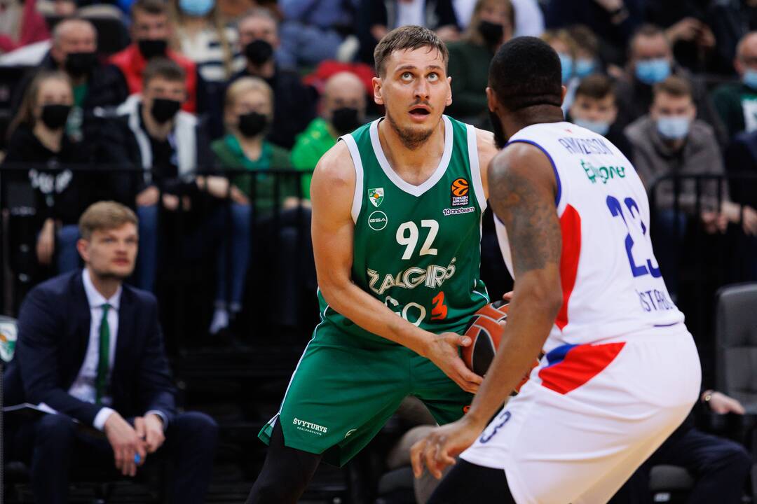 Eurolyga: Kauno „Žalgiris“ – Stambulo „Anadolu Efes“