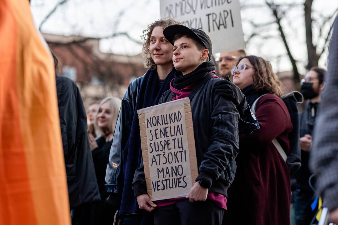 Mitingas „Už partnerystę ir lygybę visiems Lietuvoje!“