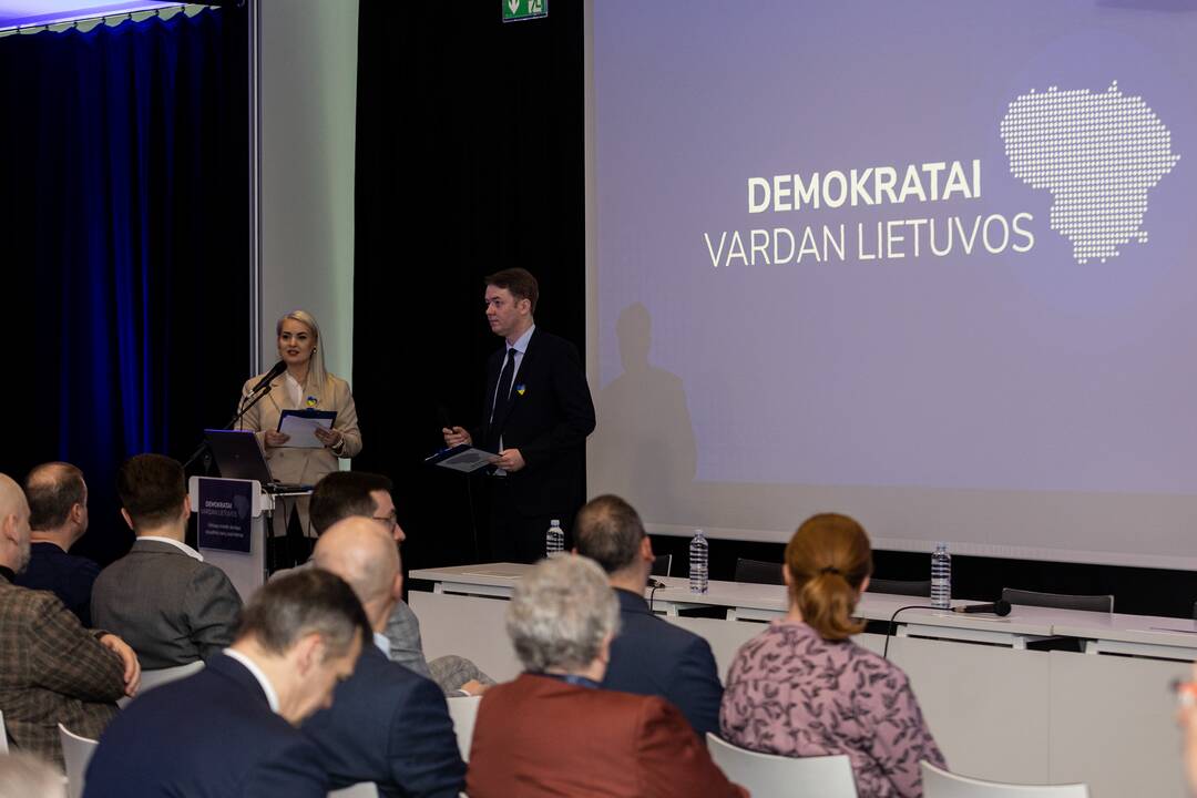 Demokratų sąjungos „Vardan Lietuvos“ Vilniaus skyriaus steigimas