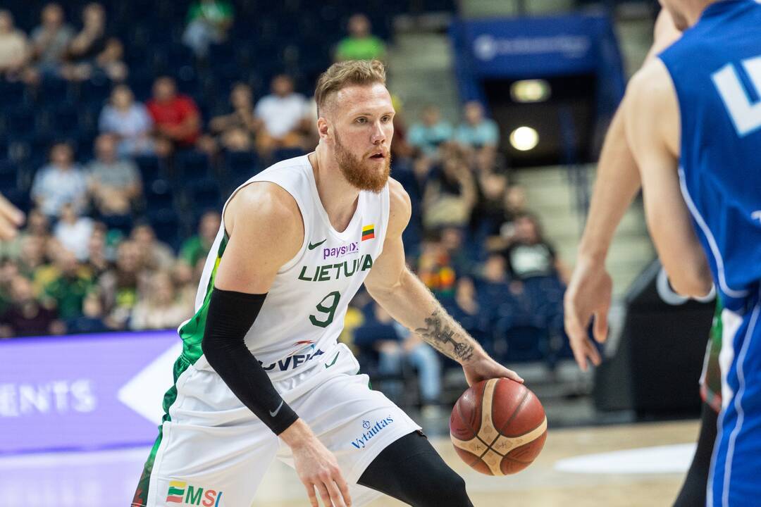 Kontrolinės krepšinio rungtynės: Lietuva – Suomija 87:52