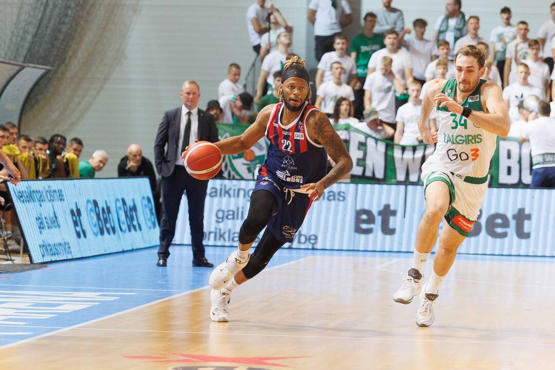 LKL: Prienų „Labas Gas“ – Kauno „Žalgiris“ 66:91