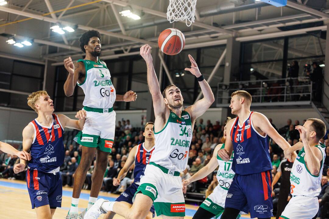 LKL: Prienų „Labas Gas“ – Kauno „Žalgiris“ 66:91