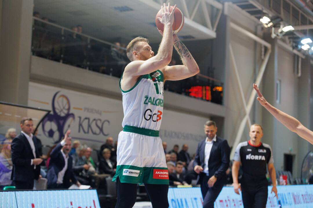 LKL: Prienų „Labas Gas“ – Kauno „Žalgiris“ 66:91